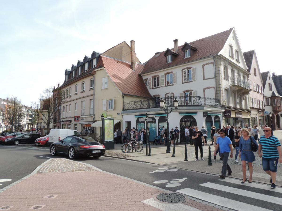 Appart'Azur Haguenau - Centre Grand'Rue - Logements Entiers Pour Voyageur Pro Buitenkant foto