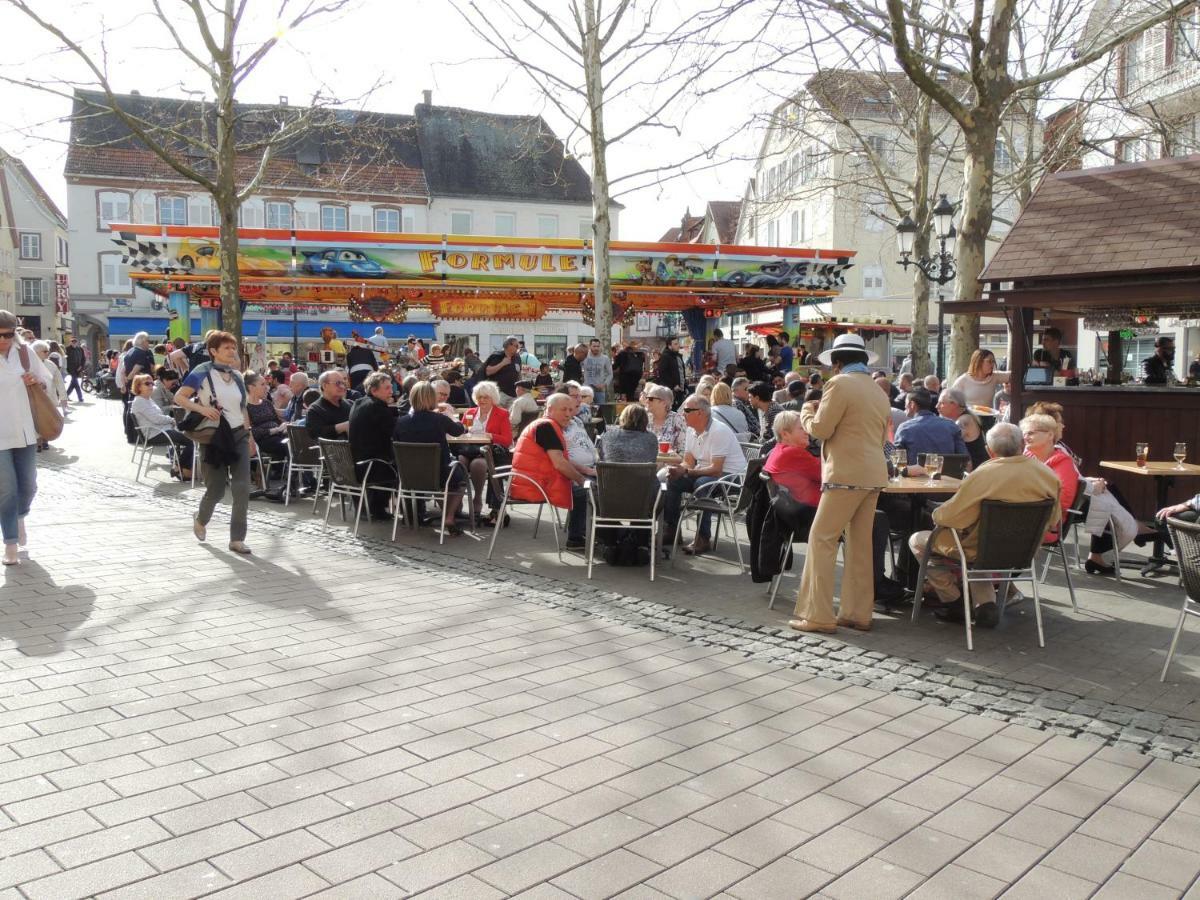 Appart'Azur Haguenau - Centre Grand'Rue - Logements Entiers Pour Voyageur Pro Buitenkant foto