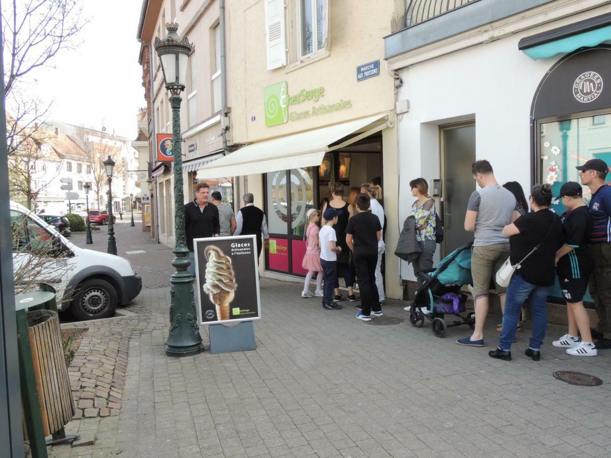 Appart'Azur Haguenau - Centre Grand'Rue - Logements Entiers Pour Voyageur Pro Buitenkant foto